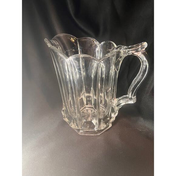 Vintage Glass Water Pitcher - Picture 7 of 8